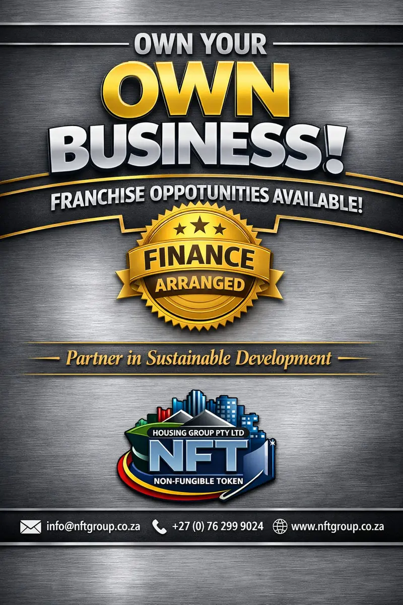 Own your own Business — Franchise Opportunities